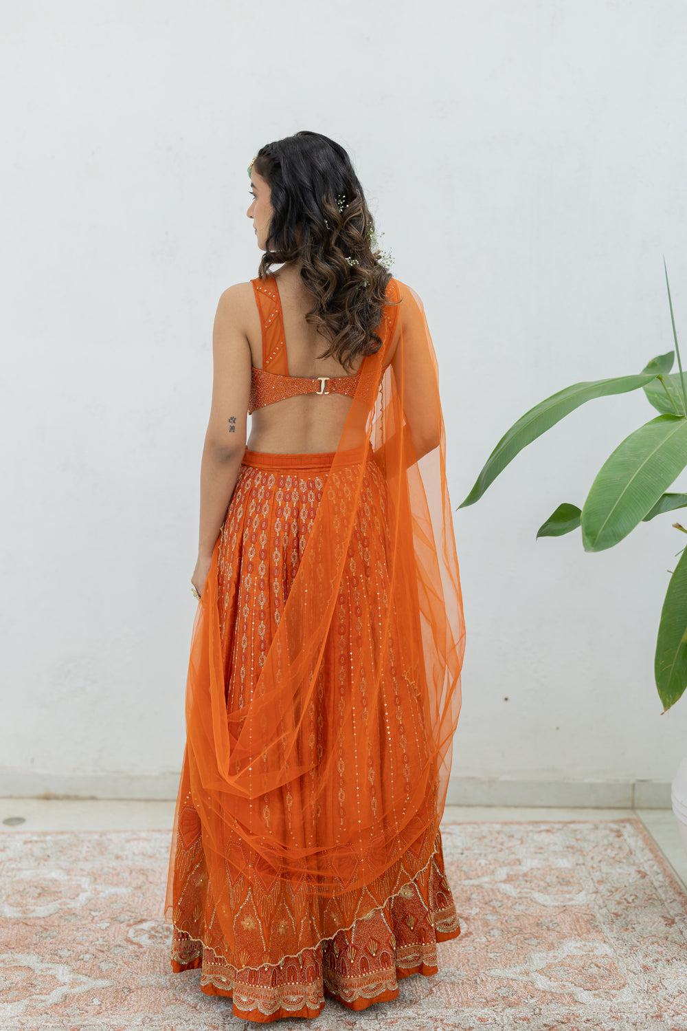 TA Chain Lehenga Set