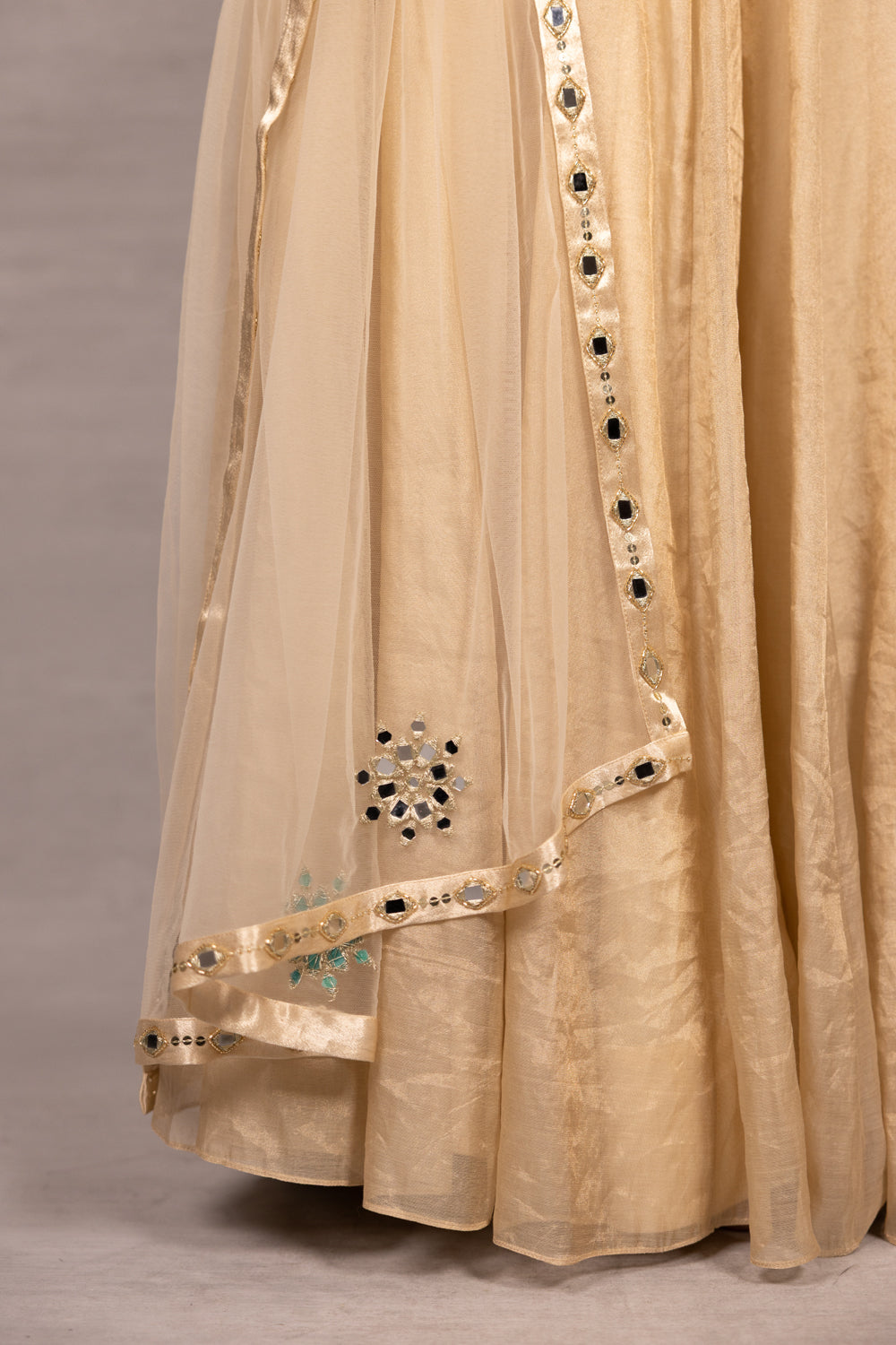 RSVP'd in Mirror Lehenga Set