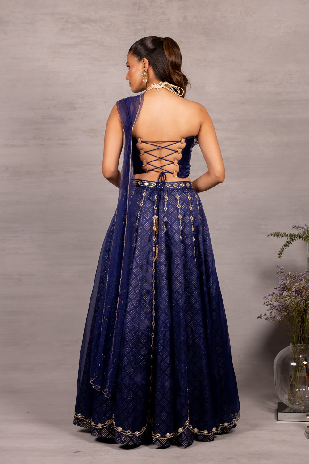 Midnight Moment Lehenga Set