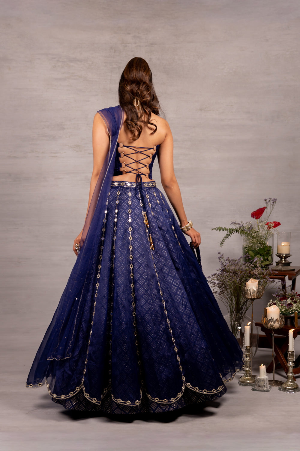 Midnight Moment Lehenga Set