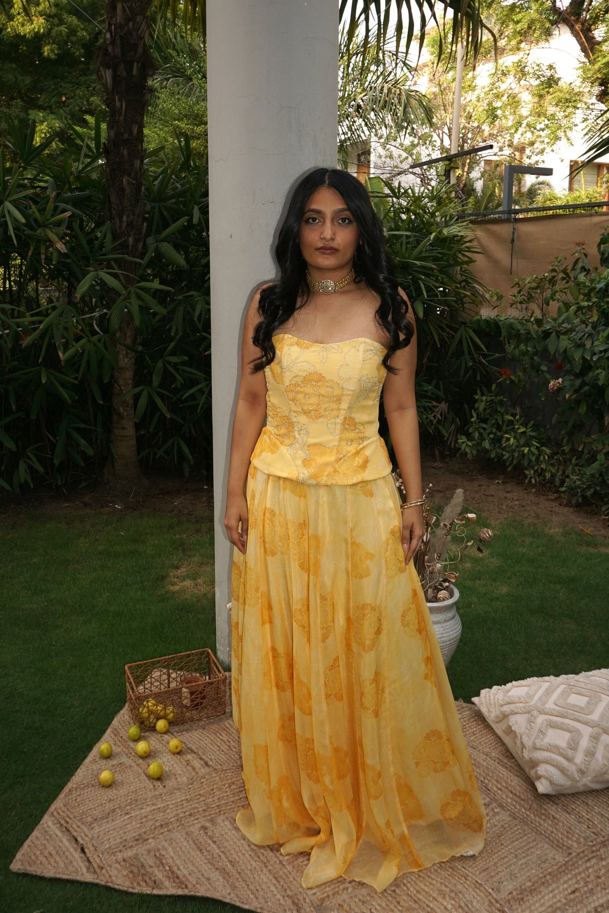 Nimbu Soda Corset Lehenga