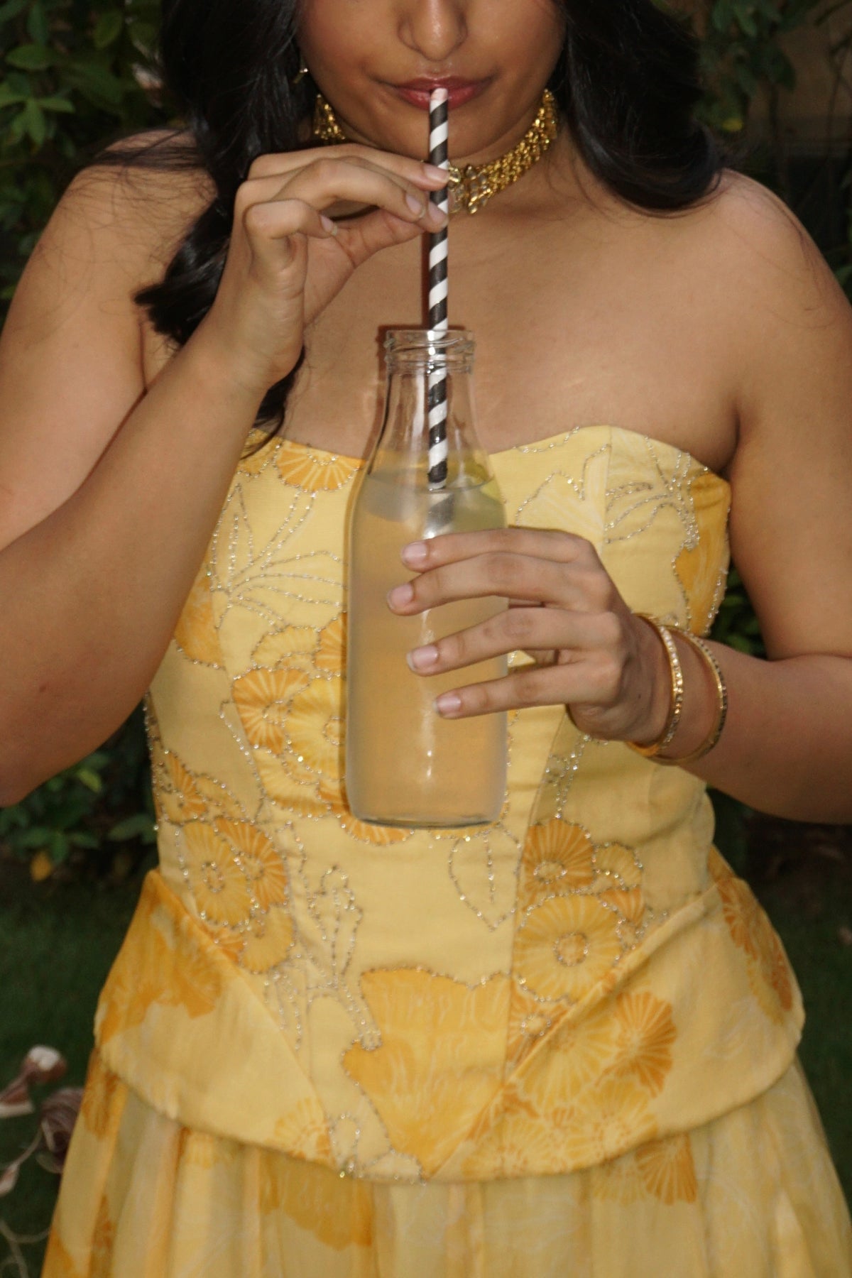 Nimbu Soda Corset Lehenga