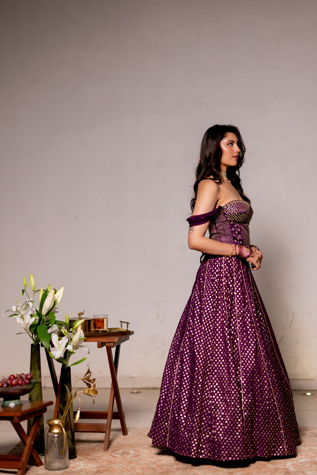 Adaa Always Corset Lehenga