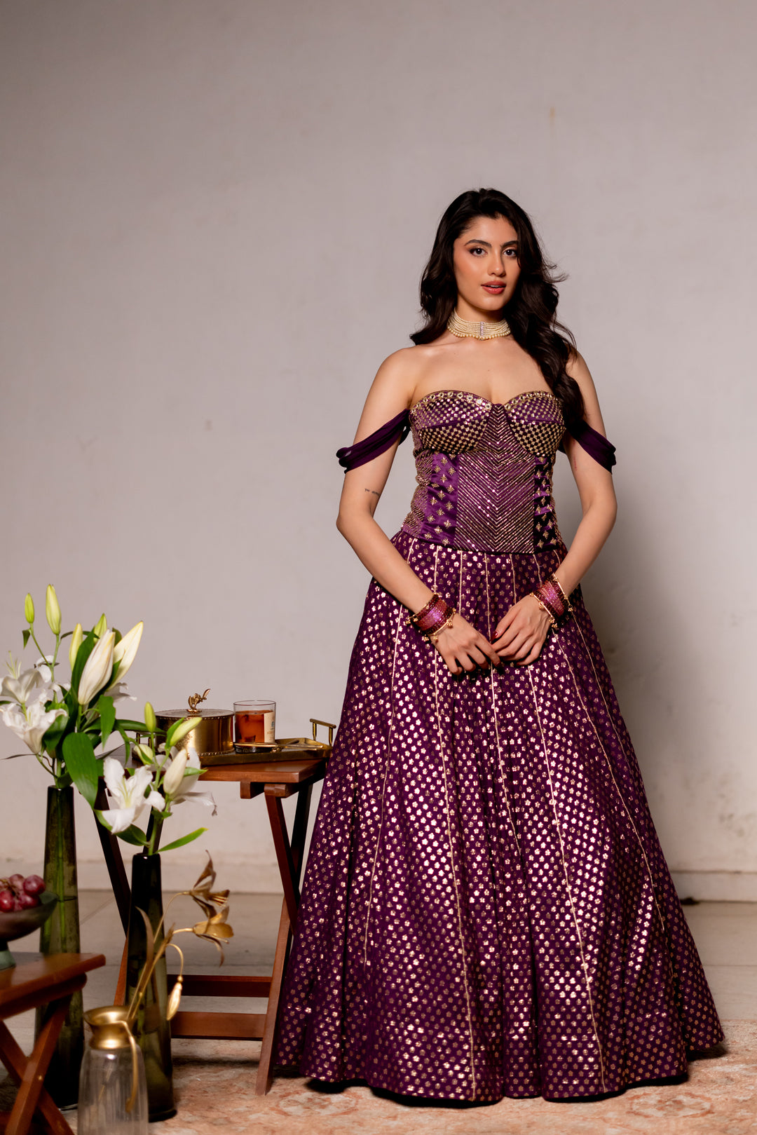 Adaa Always Corset Lehenga